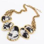 Punk Necklace,white Bubble..